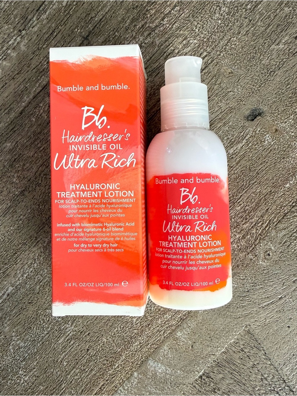 Bumble and bumble invisible oil Ultra Rich Hyaluronic Treatment Lotion